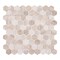 Andova Tiles SAMPLE Amarillo 125 x 125 Natural Stone Honeycomb Mosaic Wall  Floor Tile SAM-ANDAMA102 - alternate 6